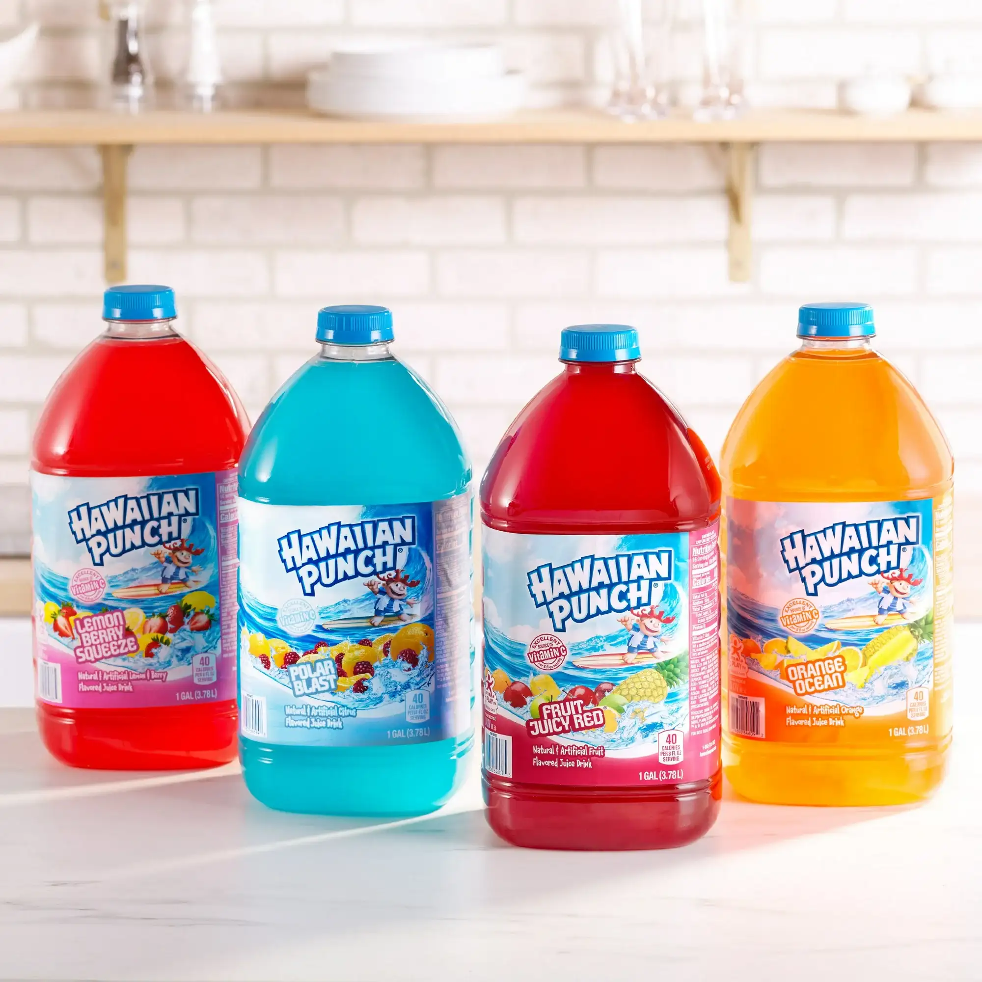 Hawaiian Punch Polar Blast Juice Drink 1 Gallon Bottle - Image 2